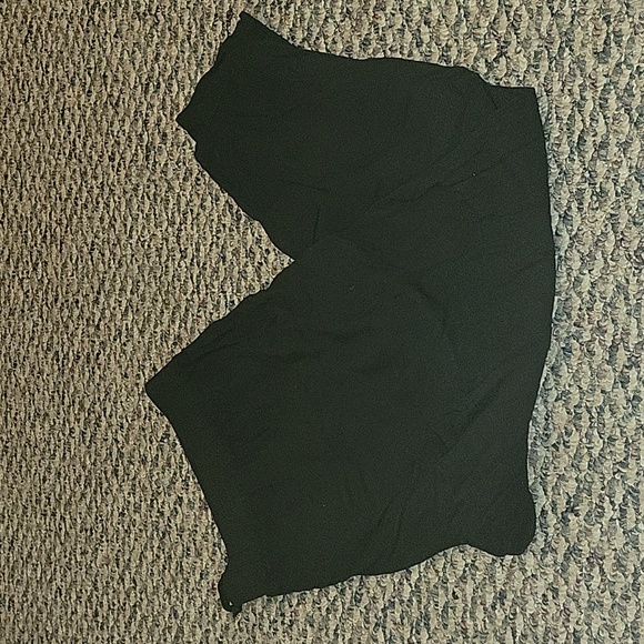 Terra & Sky black flowy cropped pants - Picture 1 of 6